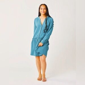 NWT Carve Designs Women's Blair Dress - XXS, Hydro